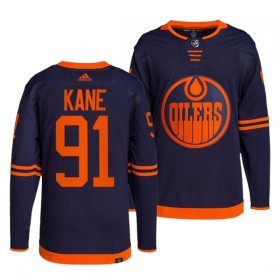 Edmonton Oilers tröja Evander Kane 91 Adidas Navy Tredje Authentic - NHL Tröjor Herr